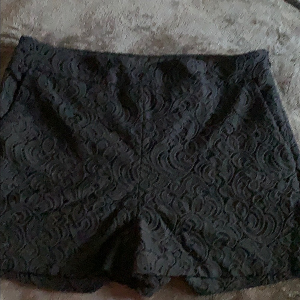 Express Lace High Waisted Shorts